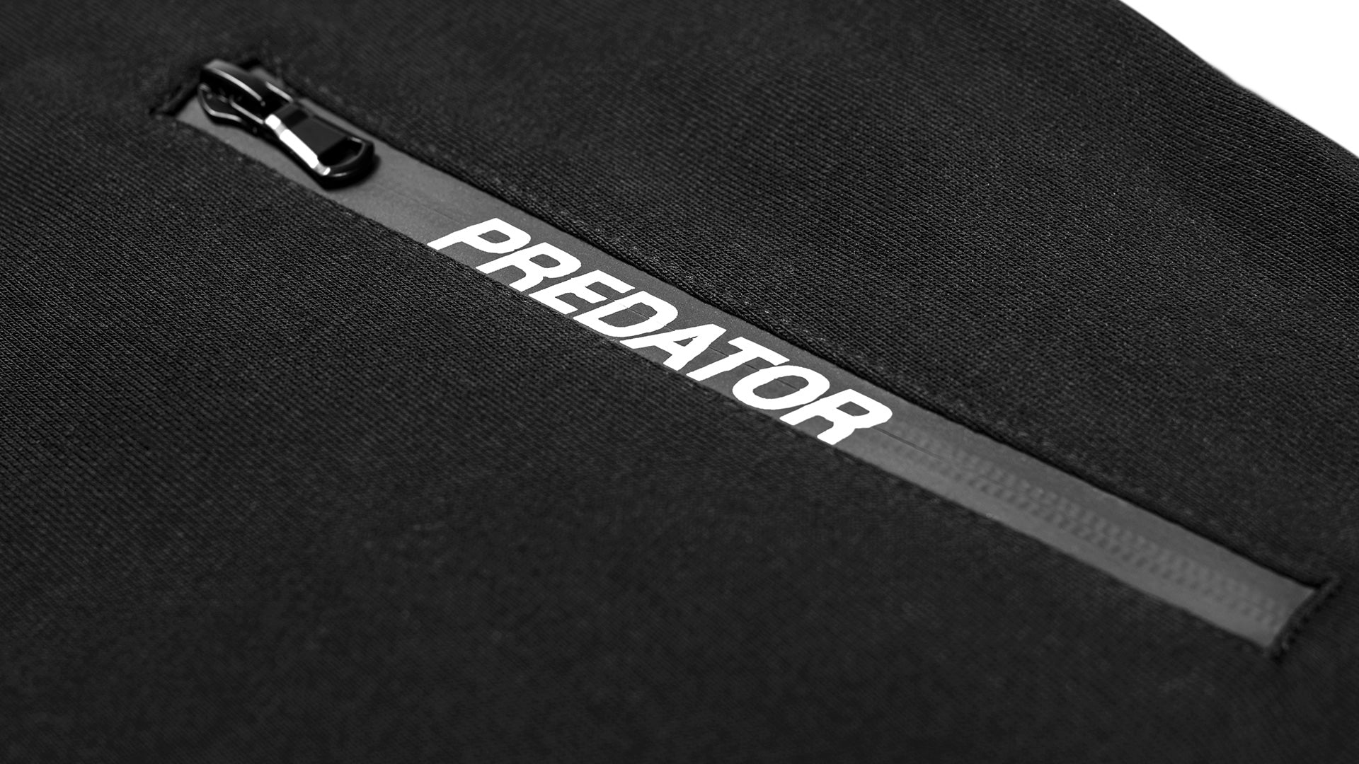 Predator Black Polo with Zipper