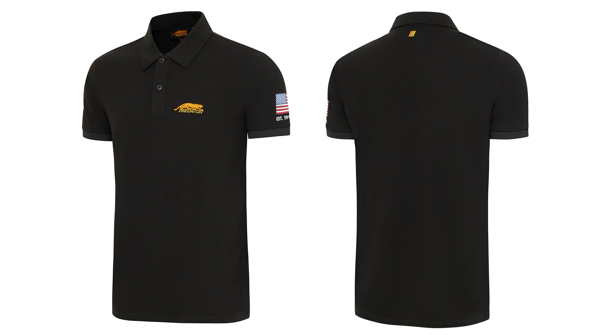 Predator USA Flag Polo Yellow Cat