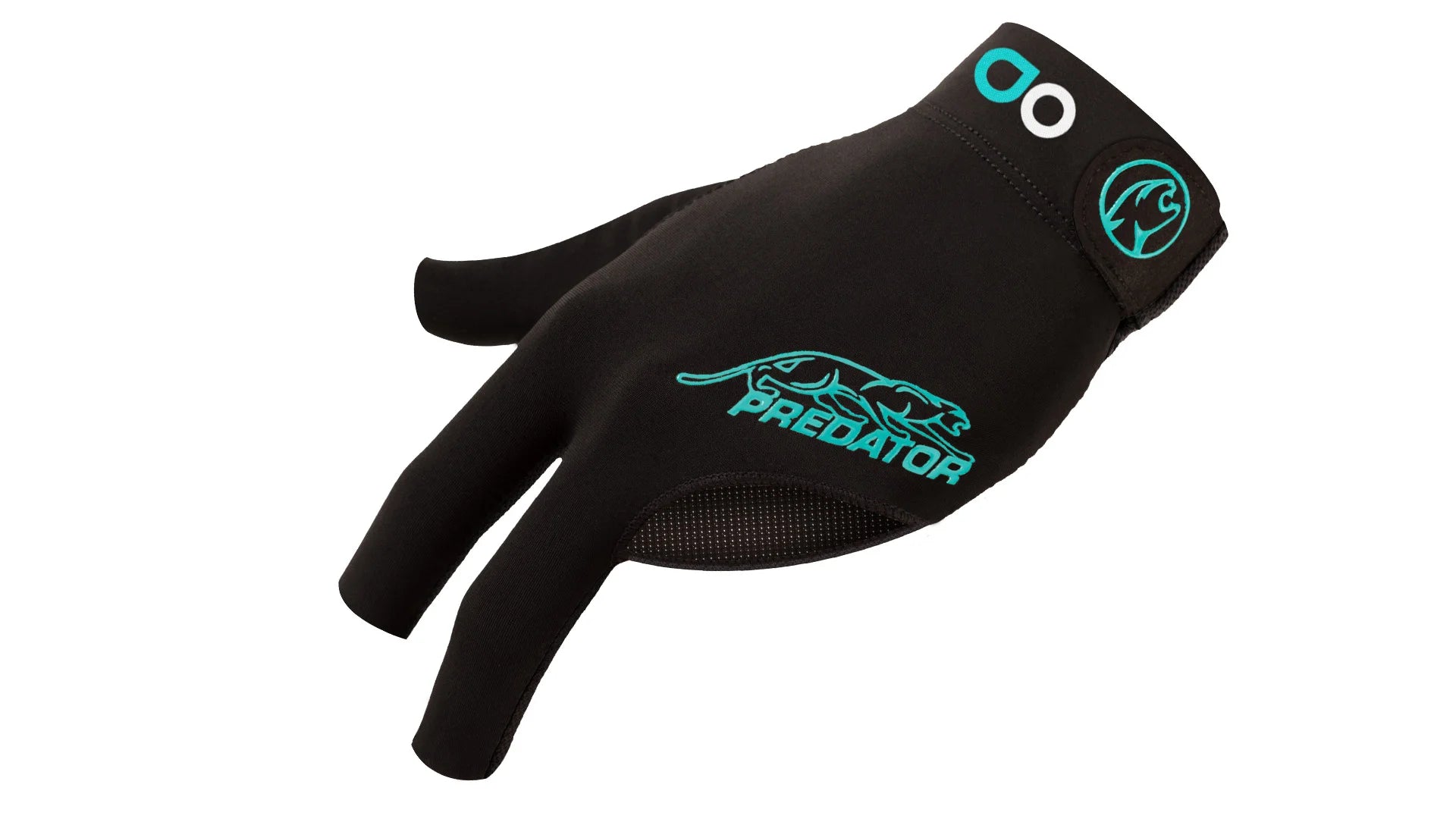 Predator Albin Ouschan Second Skin Glove - Black with Teal - Left Hand