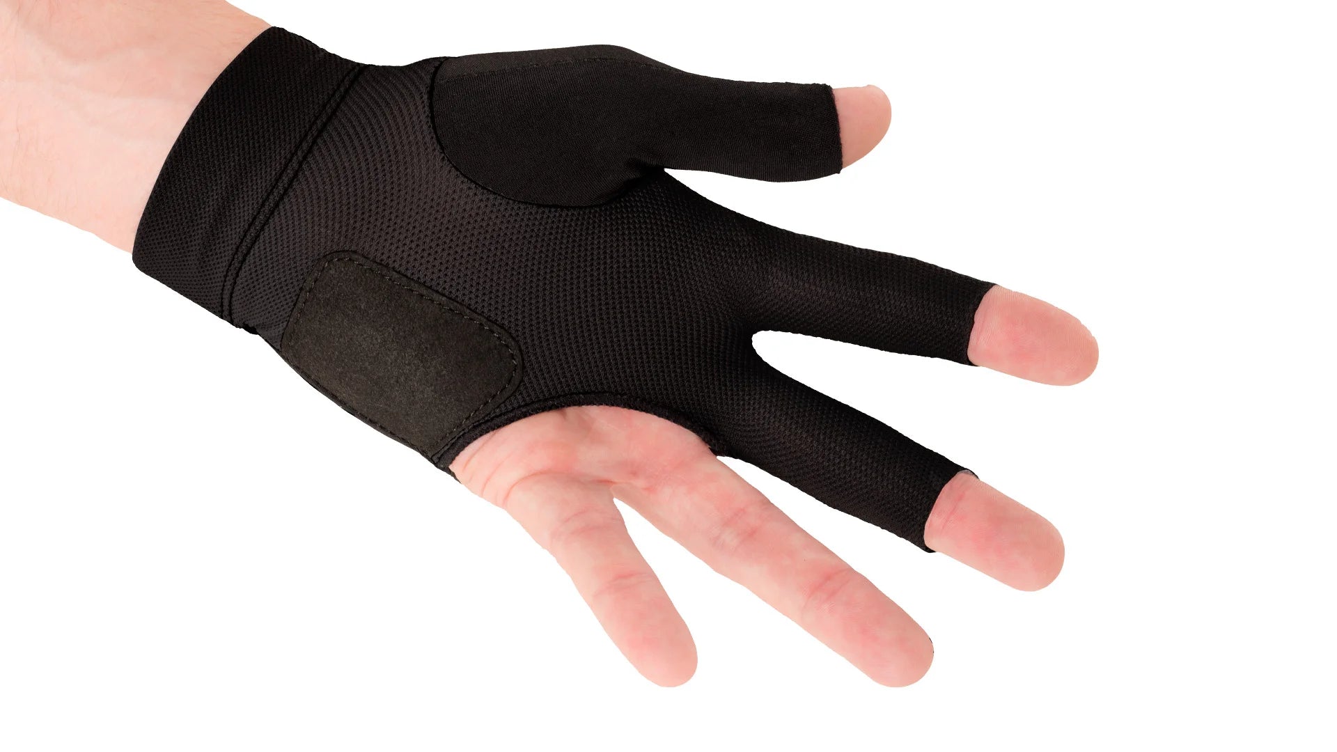 Predator Albin Ouschan Second Skin Glove - Black with Teal - Left Hand