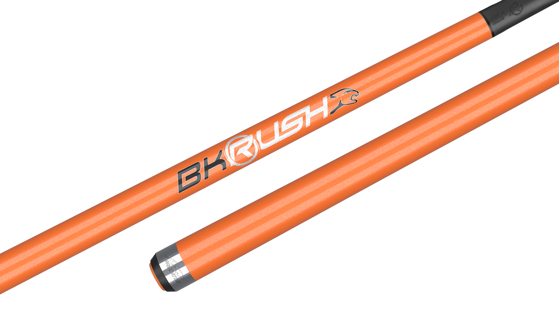 Predator Flare Orange BK Rush® Break Cue - No Wrap