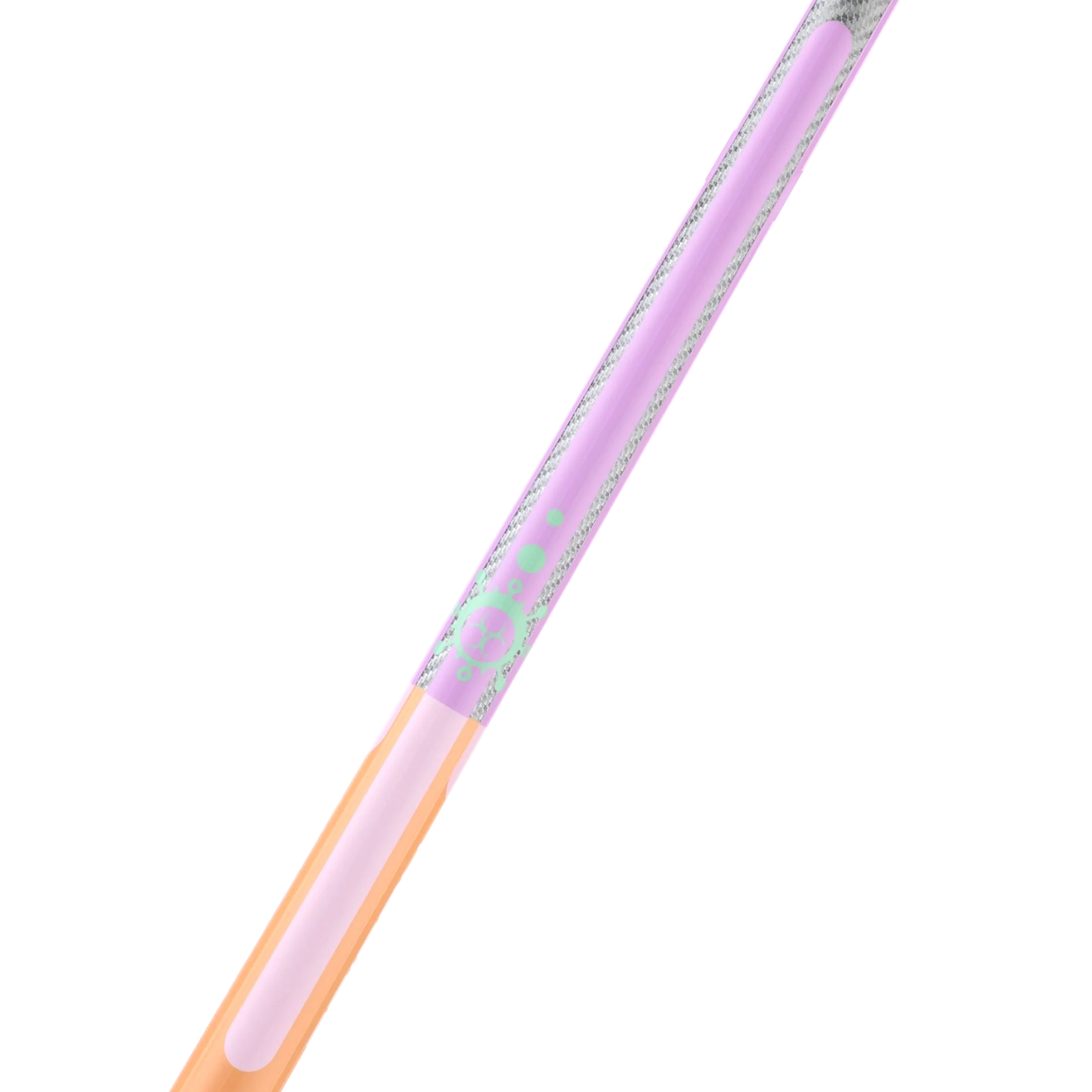 Poison Candy Sugar Pool Cue with Carbon Fiber Shaft - Peach/Lavender - No Wrap