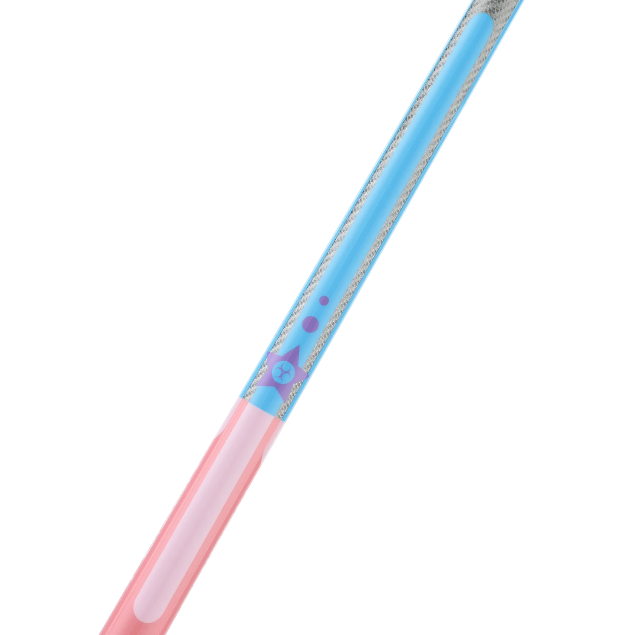 Poison Candy Sugar Pool Cue with Carbon Fiber Shaft - Pink/Light Blue - No Wrap