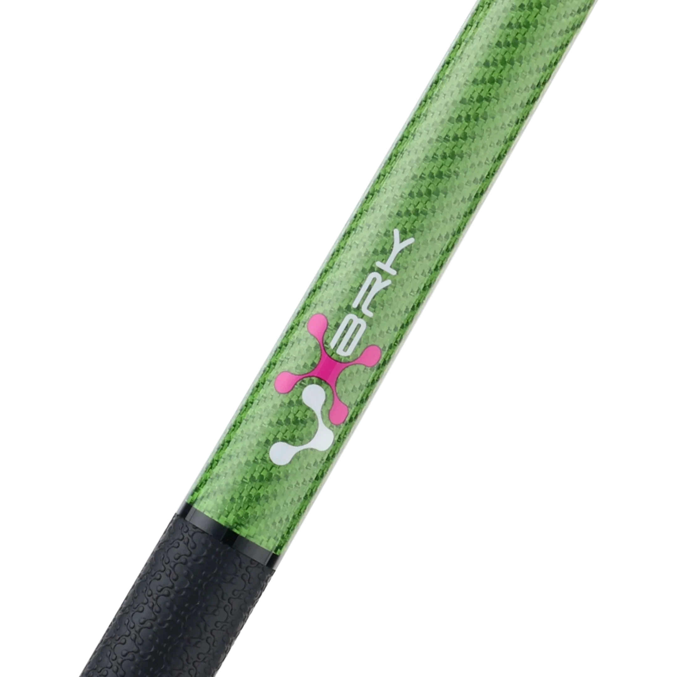Poison VX Break Cue with Venom Carbon Fiber Shaft - Green/Pink