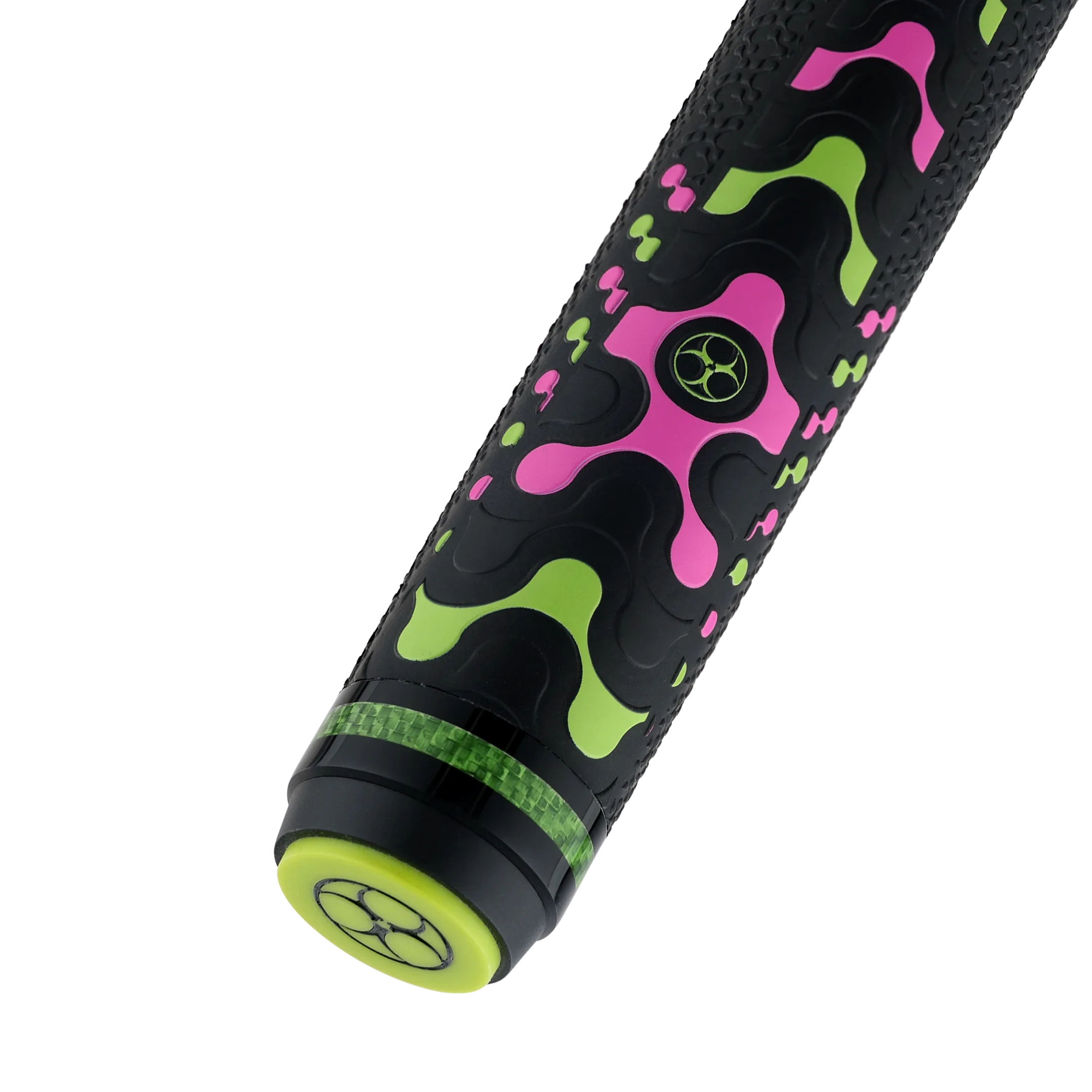 Poison VX Break Cue with Venom Carbon Fiber Shaft - Green/Pink