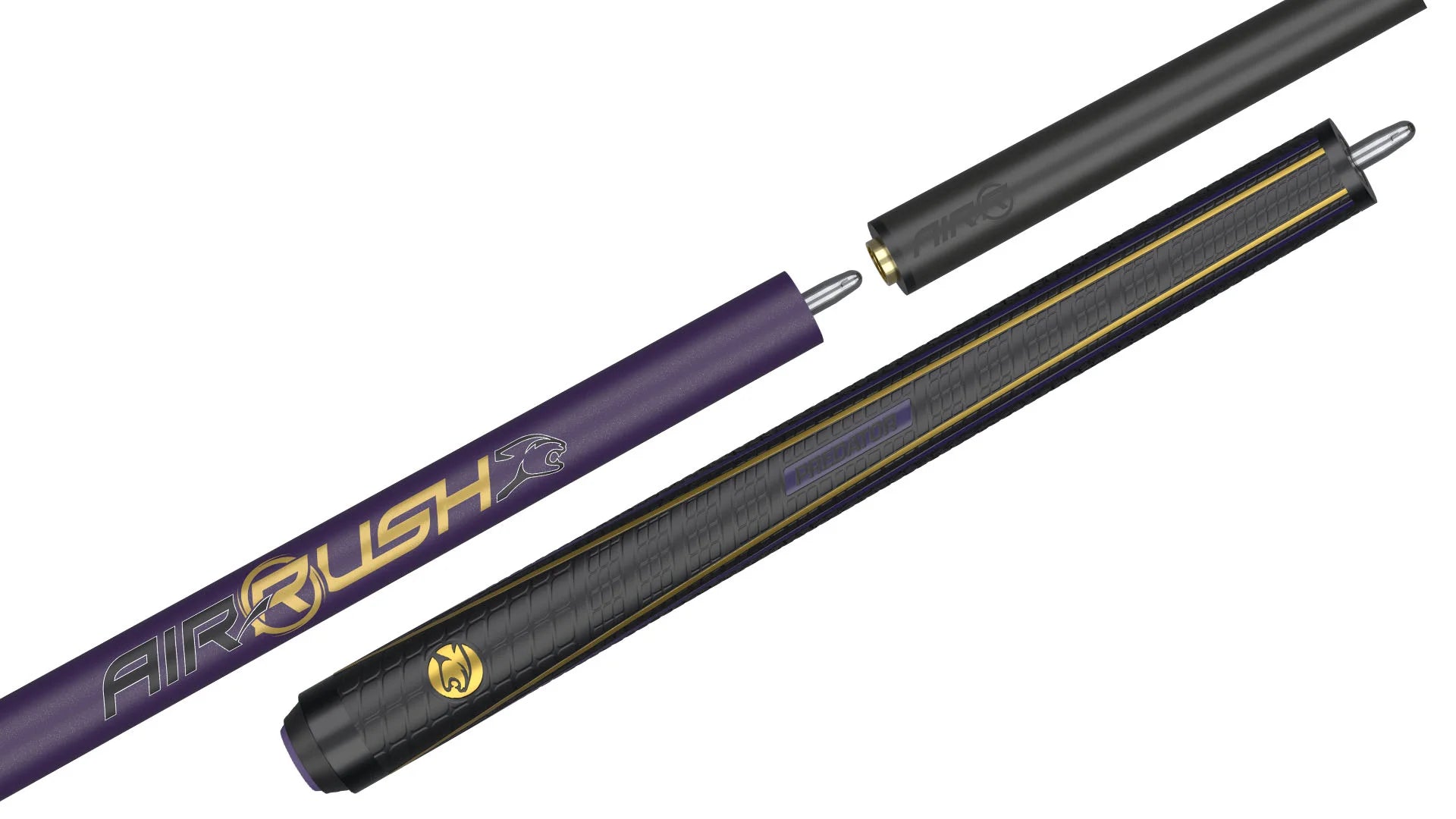Predator Air Rush Purple Jump Cue - Sport Wrap