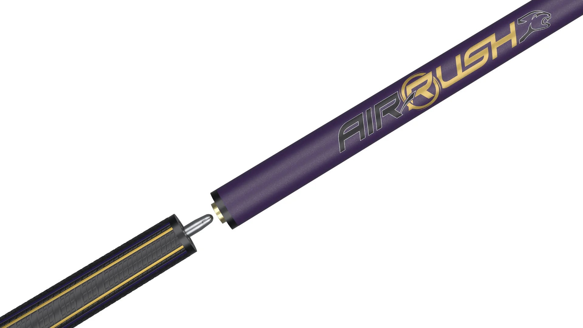 Predator Air Rush Purple Jump Cue - Sport Wrap