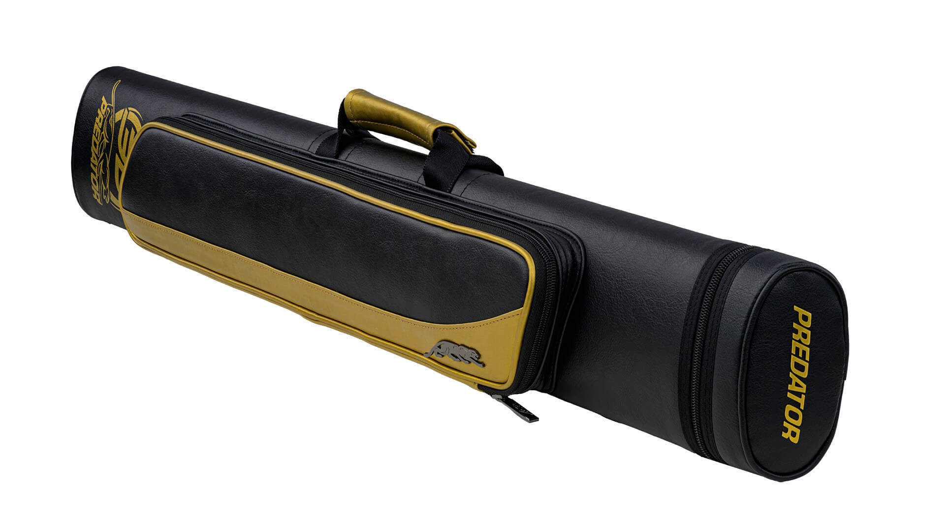 Predator Roadline 30th Anniversary Black/Gold Hard Cue Case - 2 Butts x 4 Shafts