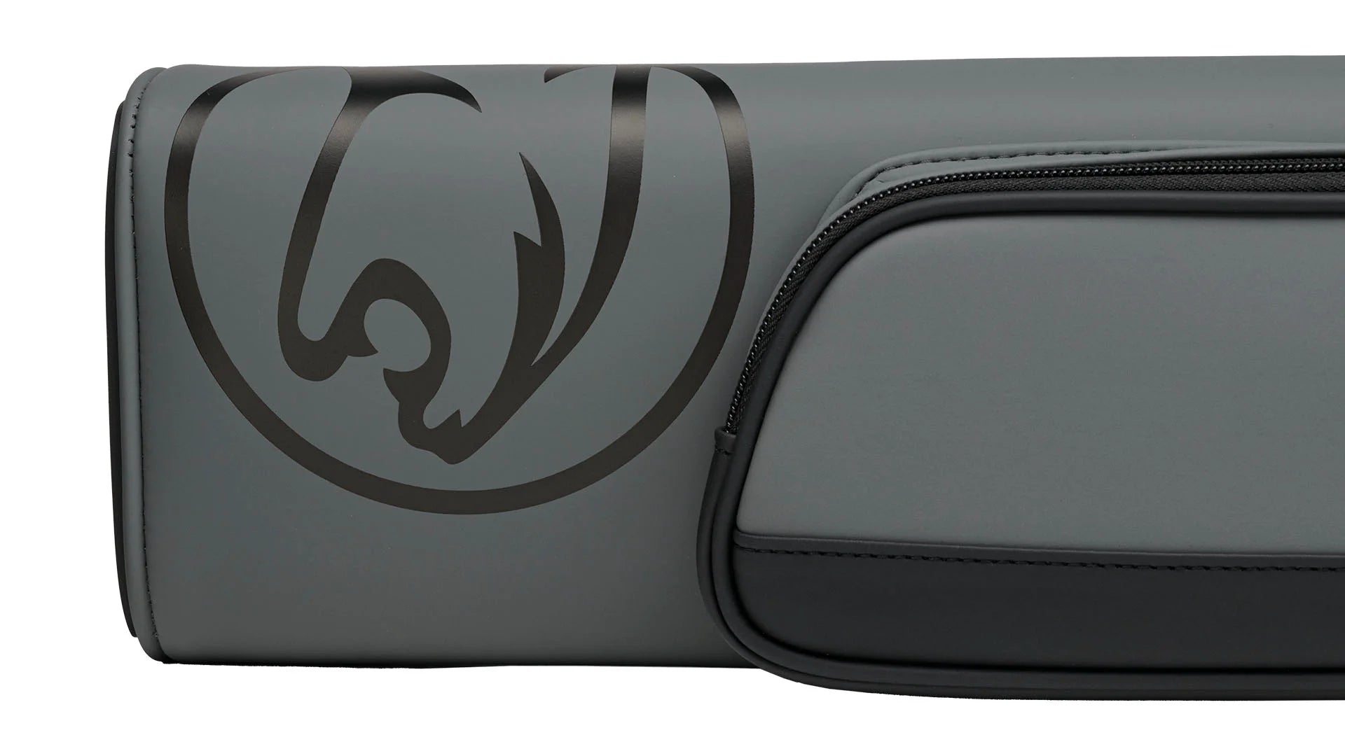 Predator Roadline Gray/Black Hard Cue Case - Double Straps - 3 Butts x 5 Shafts