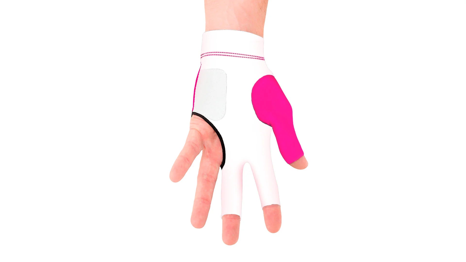 Predator Second Skin Billiard Glove - Pink/White Left Hand