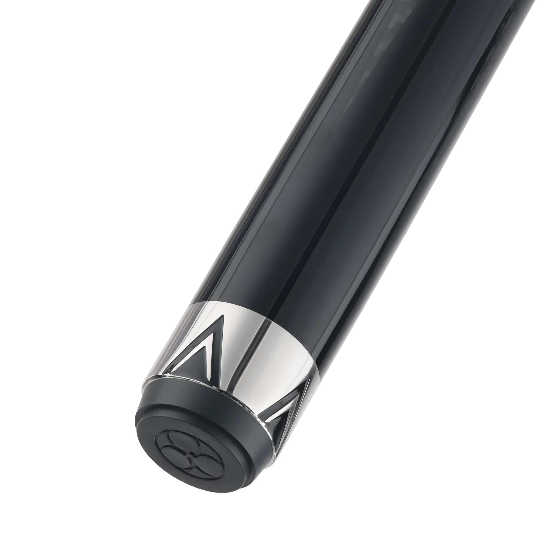 Poison Maelith Pool Cue with Carbon Fiber Shaft - Black/Black - No Wrap