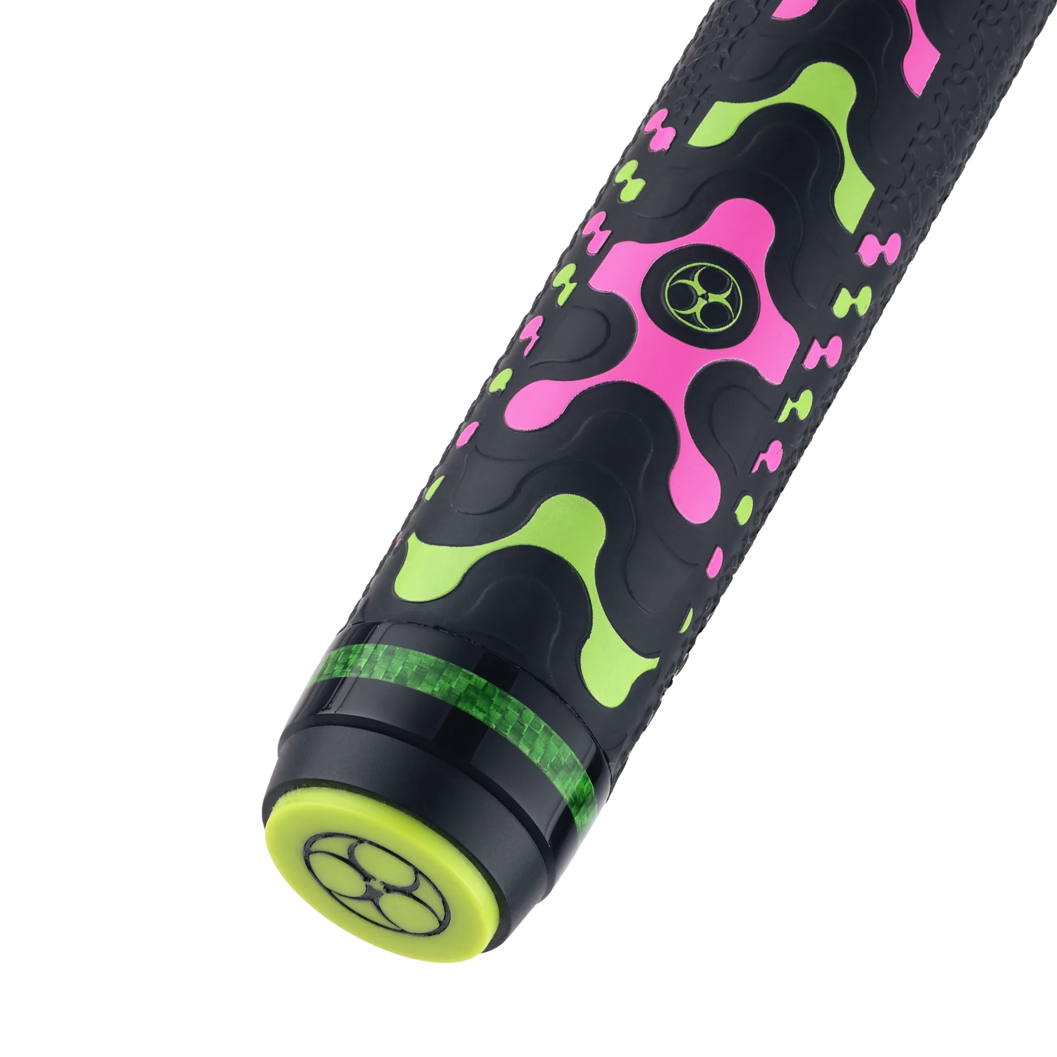 Poison VX Jump/Break Cue with Venom Carbon Fiber Shaft - Green/Pink