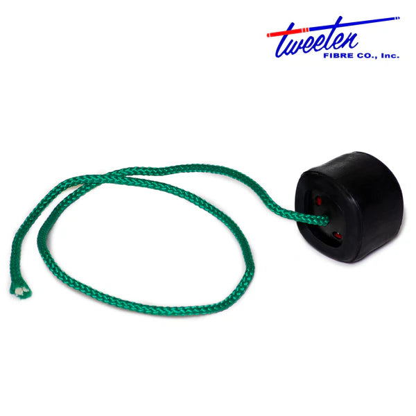 Tweeten Rubber-Covered Metal Pool Table Chalk Holder w/Chalk