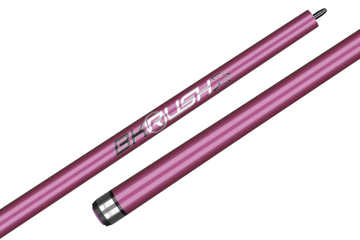 Predator BK Rush® Pink/Silver Break Cue - No Wrap