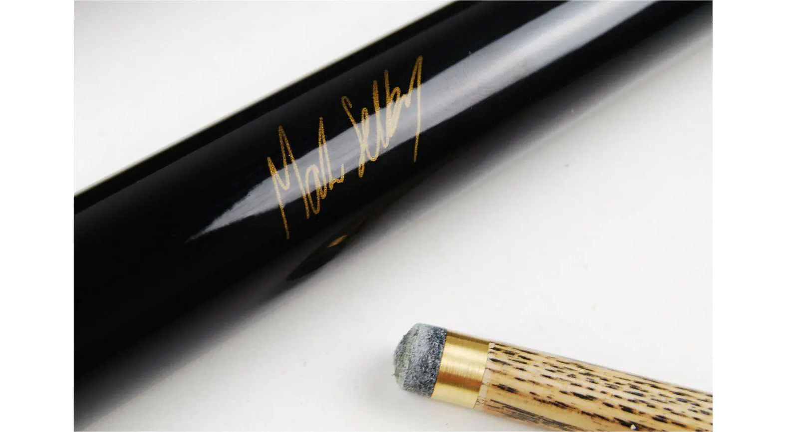 BCE Mark Selby Shockwave 2pc Snooker Cue - White & Blue