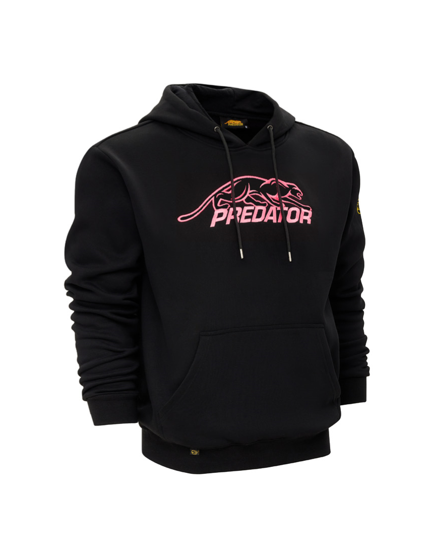 Predator Black with Pink Cat Hoodie