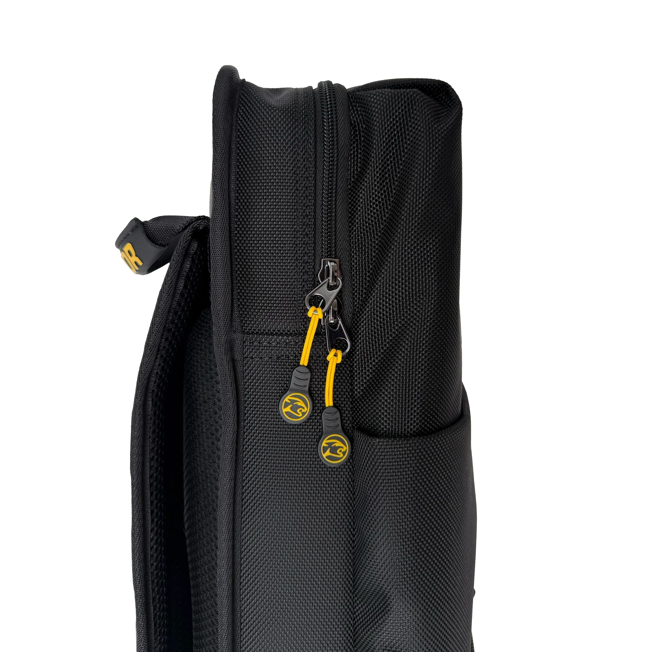 Predator Sport Backpack Pool Cue Case Hard - Black/Yellow - 3 Butts x 5 shafts