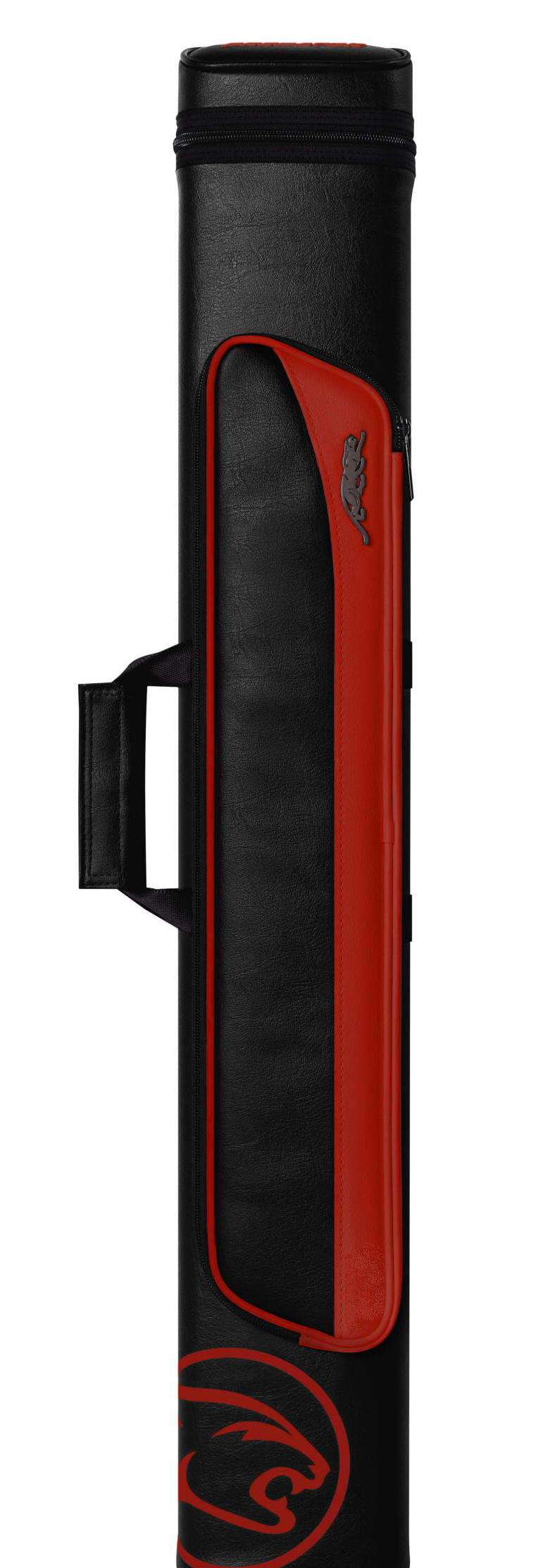 Predator Roadline Black/Red Hard Pool Cue Case - 2 Butts x 4 Shafts