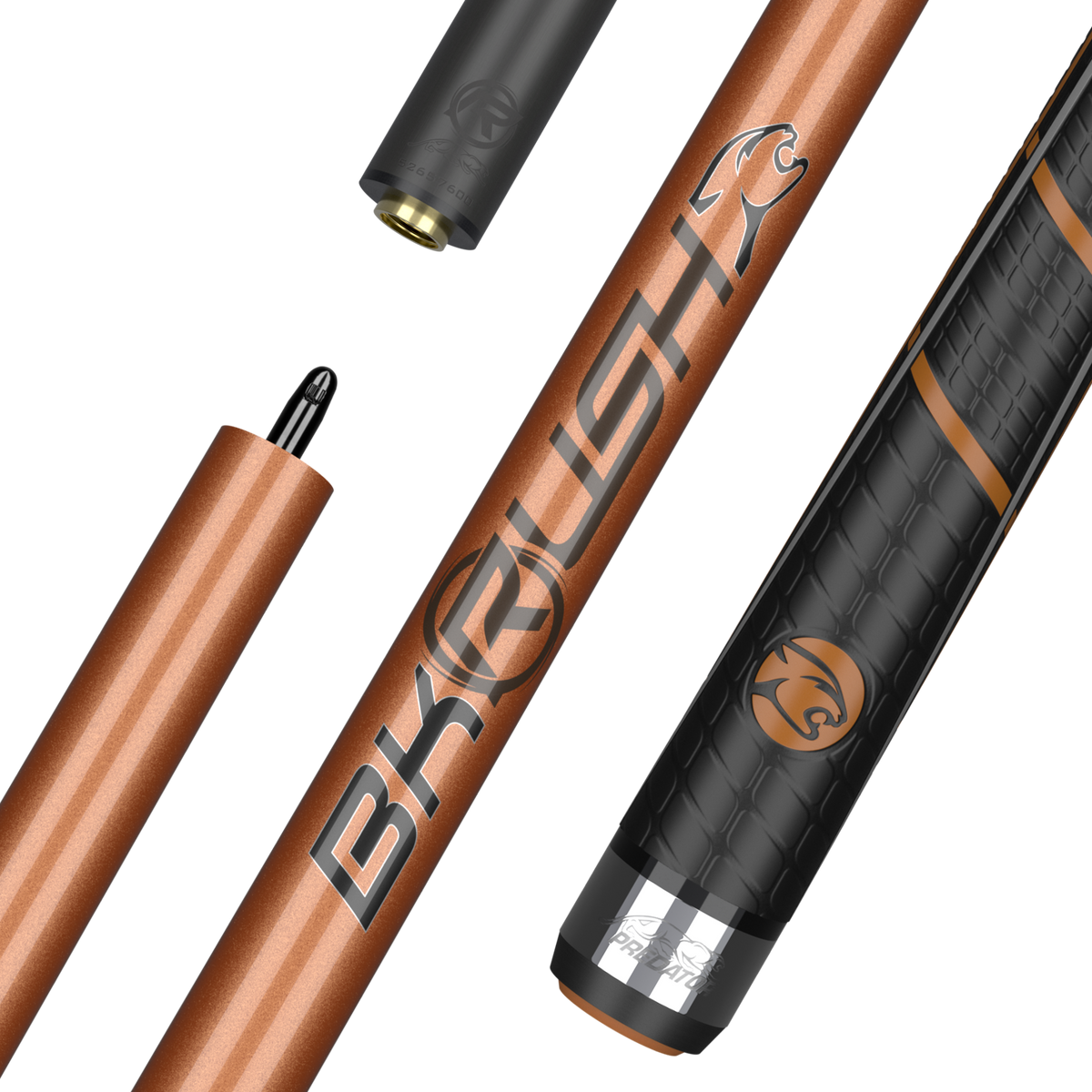 Predator Tiger Eye BK Rush® Break Cue - Sport Wrap