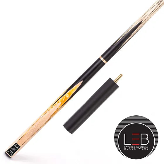 BCE Mark Selby Black Series 3/4 Cut Cue and Extension - GMP-17