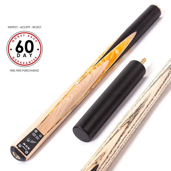 BCE Mark Selby Black Series 3/4 Cut Cue and Extension - GMP-17