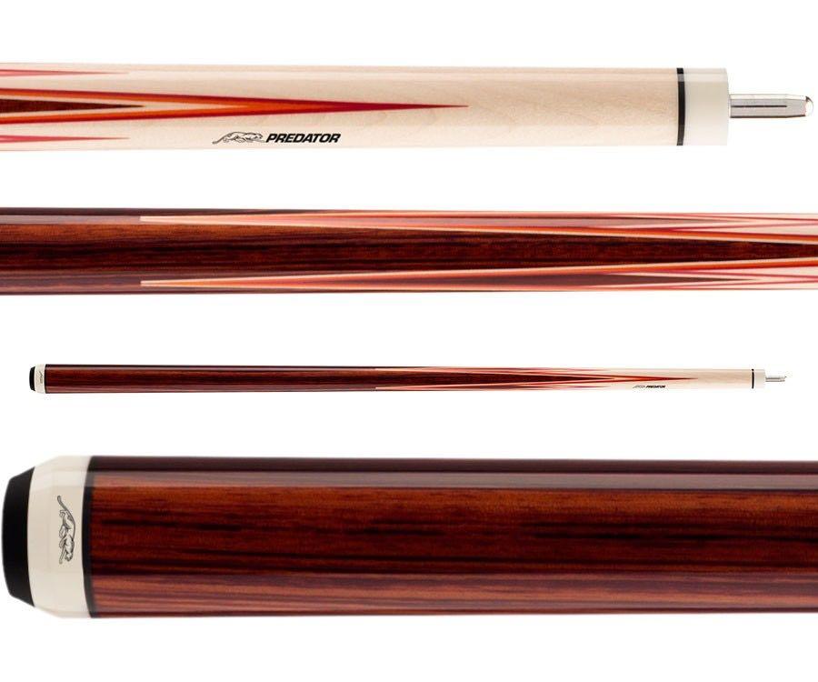 Predator 8-Point Sneaky Pete Rosewood Pool Cue - No Wrap BUTT ONLY