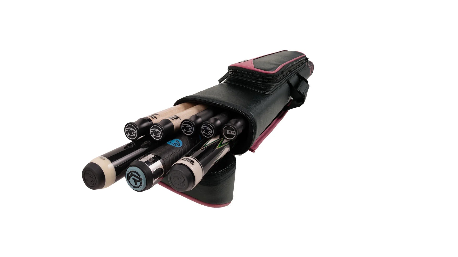 Predator Roadline Black/Pink Hard Pool Cue Case - 3 Butts x 5 Shafts