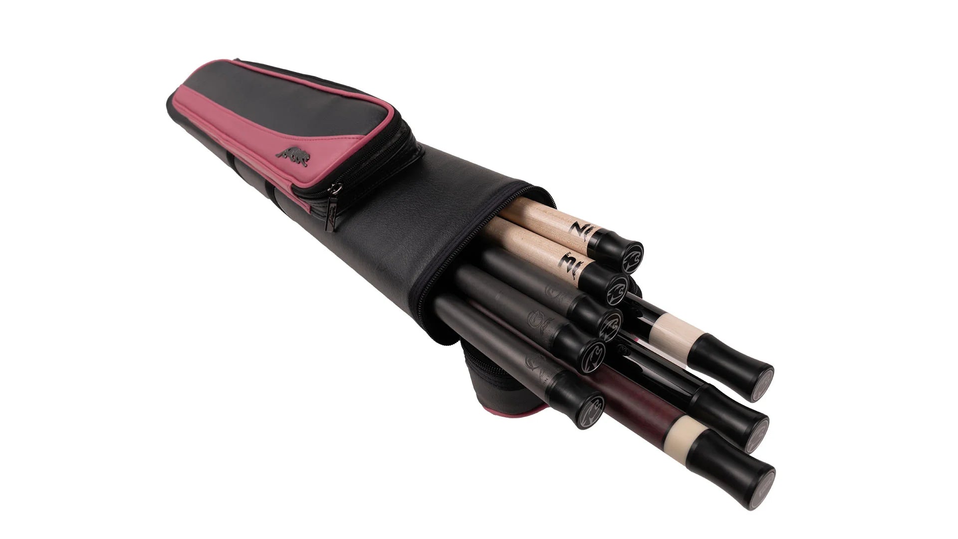 Predator Roadline Black/Pink Hard Pool Cue Case - 3 Butts x 5 Shafts