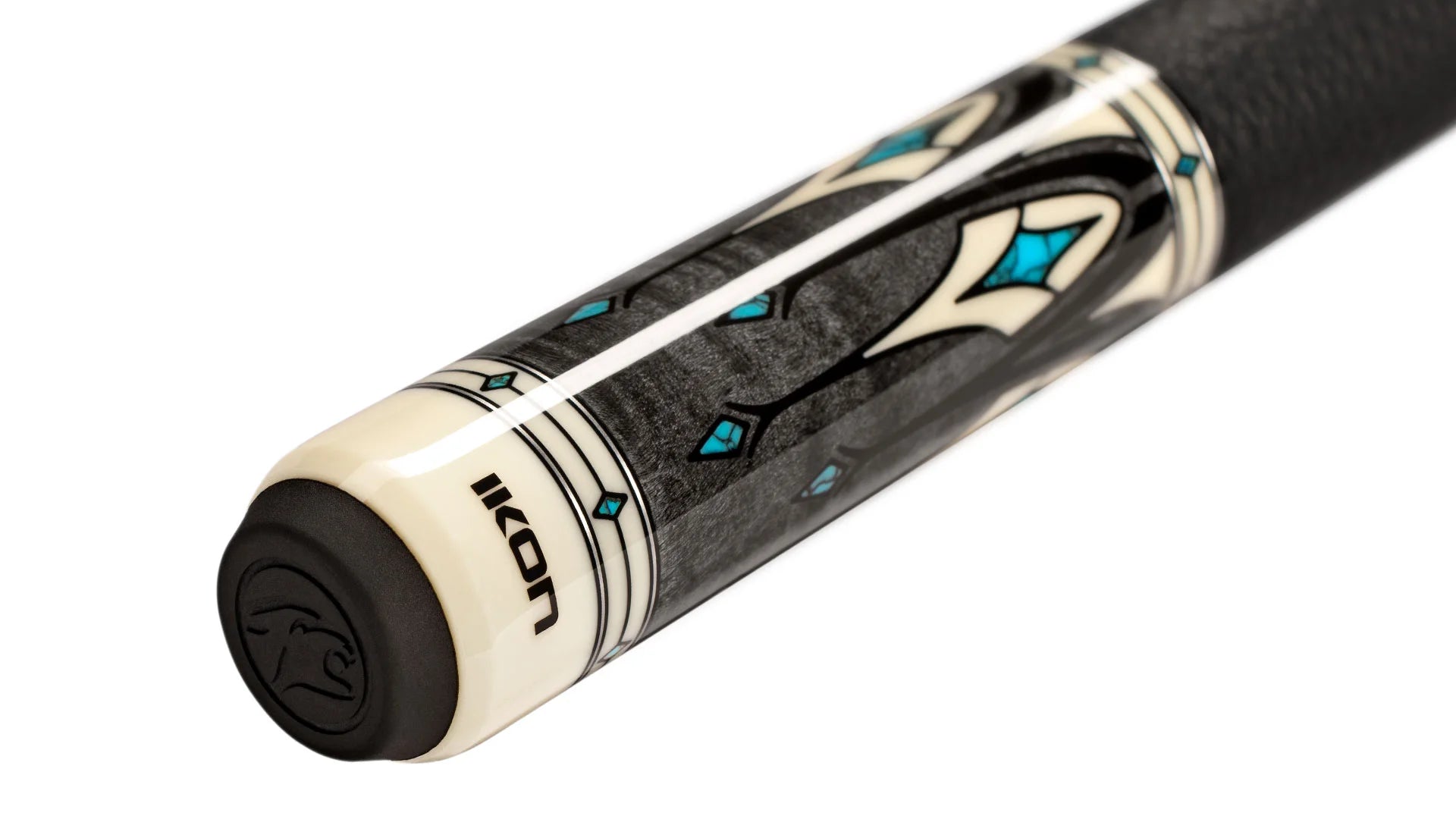 Predator Ikon4-5 - Smoky Grey Maple / Turquoise / Leather Luxe BUTT ONLY