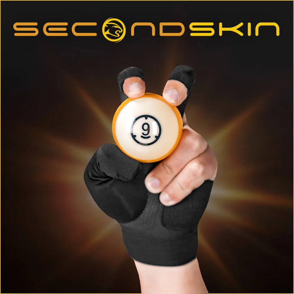 Predator Second Skin BLK/YEL Glove with Closed Thumb LH