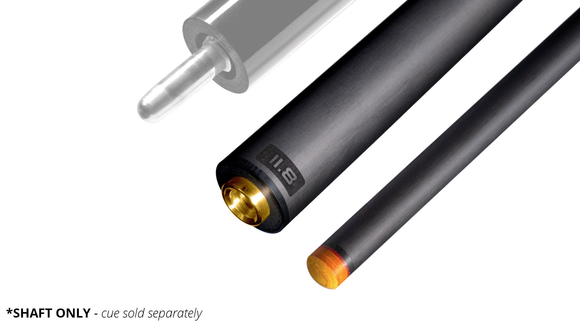 Predator REVO 11.8 mm Shaft for Uni-Loc Joint - Black Vault Plate