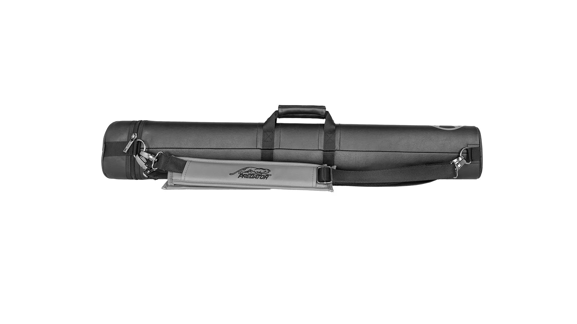 Predator Roadline Black/Grey Hard Pool Cue Case - 2 Butts x 4 Shafts