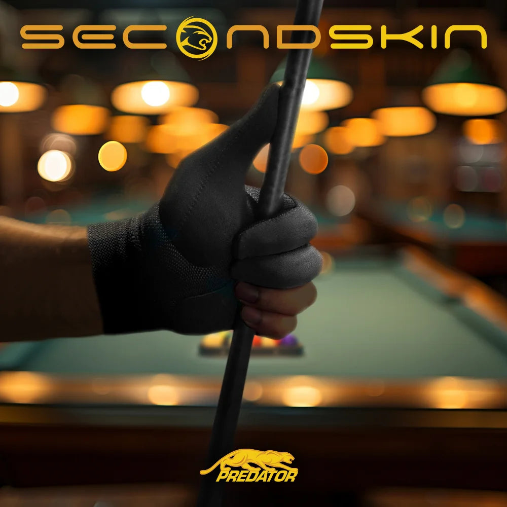 Predator Second Skin BLK/YEL Glove with Closed Fingers LH