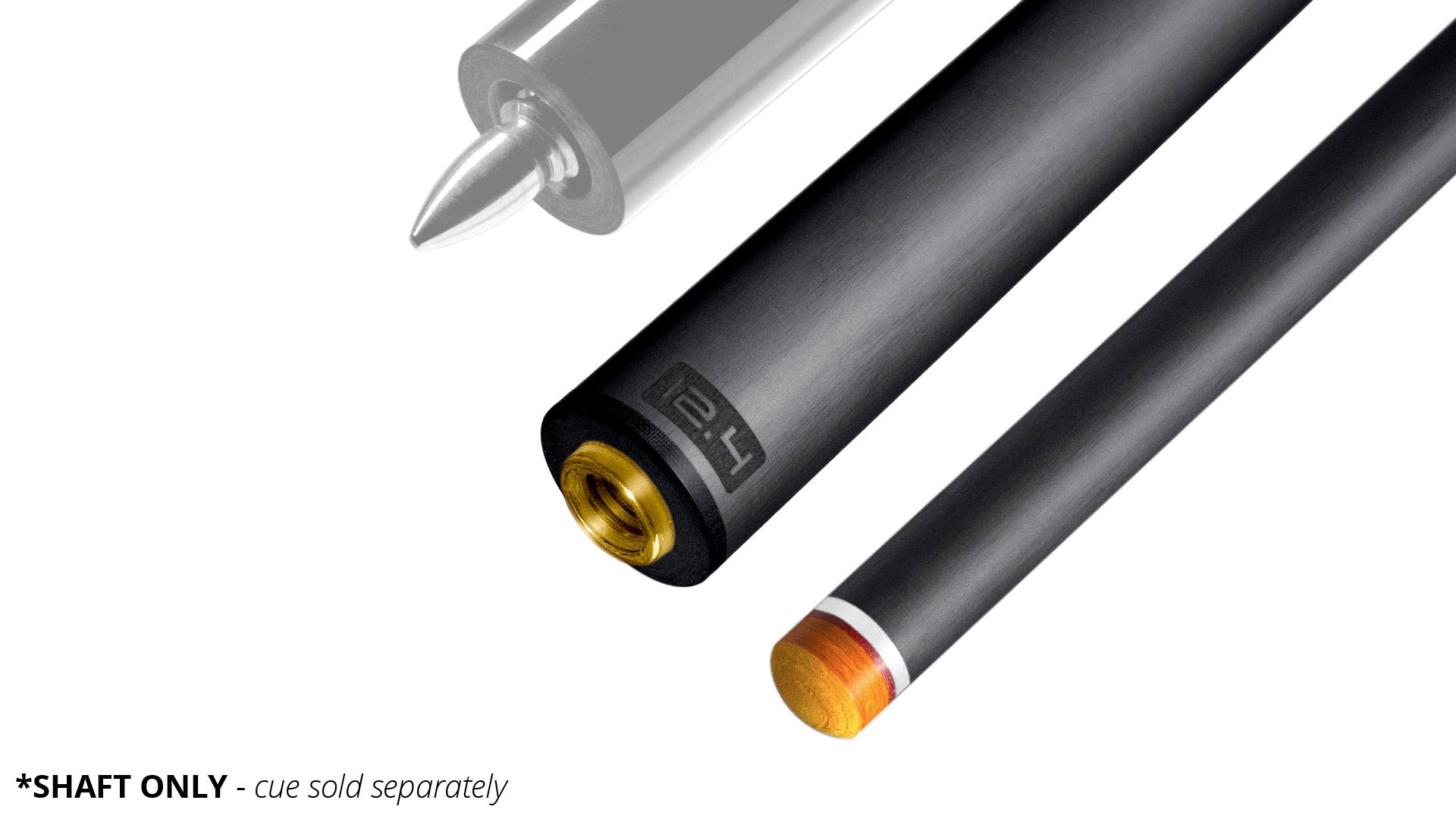 Predator REVO 12.4 mm Shaft for Uni-Loc Bullet Joint - White Vault Plate