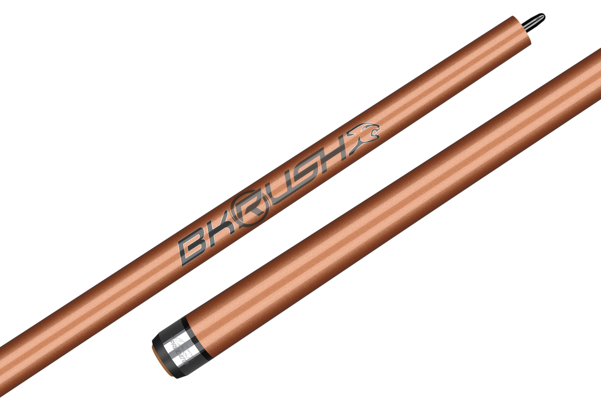 Predator Rose Tiger Eye BK Rush® Break Cue - No Wrap