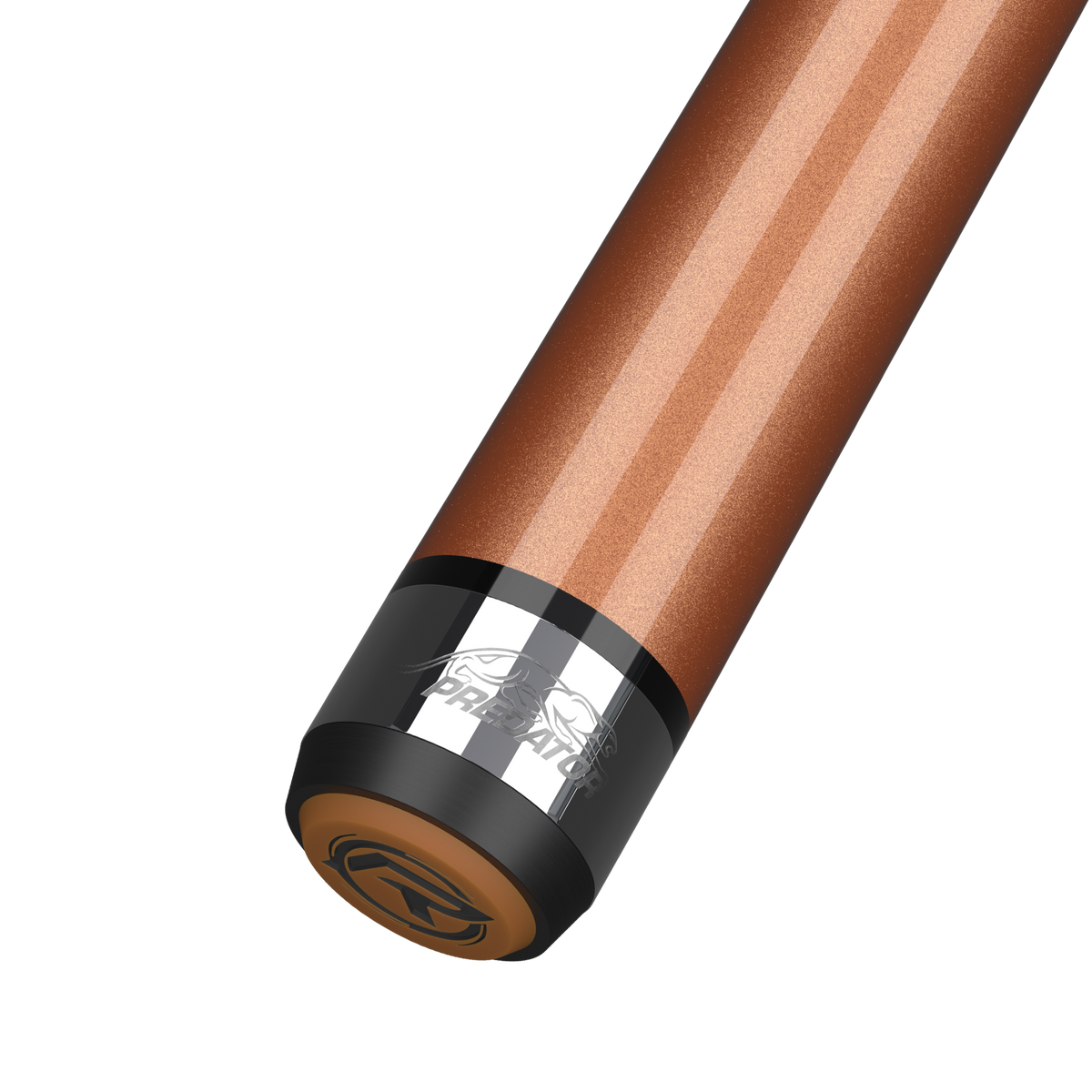 Predator Rose Tiger Eye BK Rush® Break Cue - No Wrap
