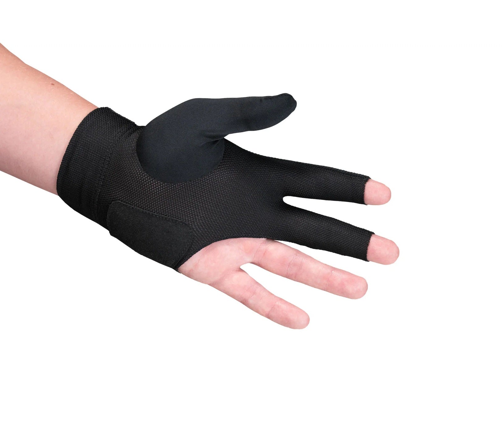 Predator Second Skin BLK/YEL Glove with Closed Thumb LH