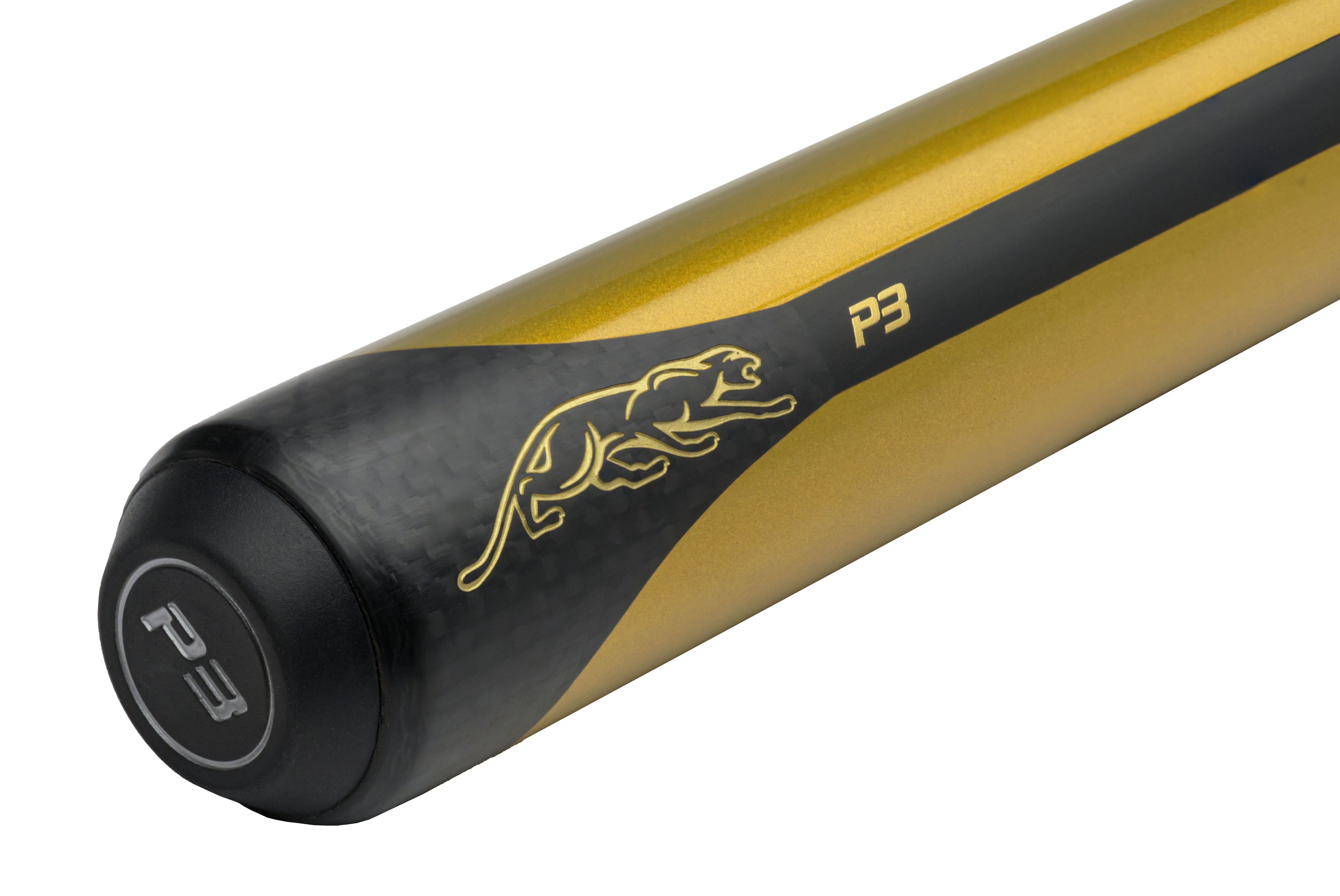 Predator P3 Gold Pool Cue No Wrap - BUTT ONLY