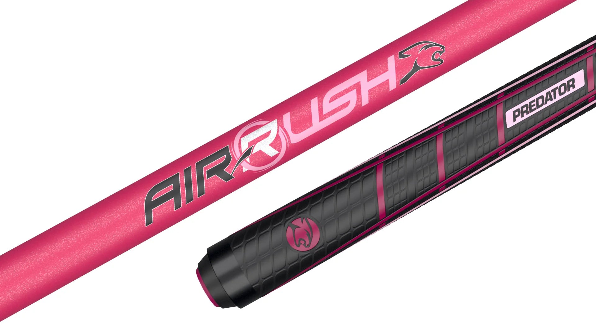 Predator Air Rush Pink Jump Cue - Sport Wrap