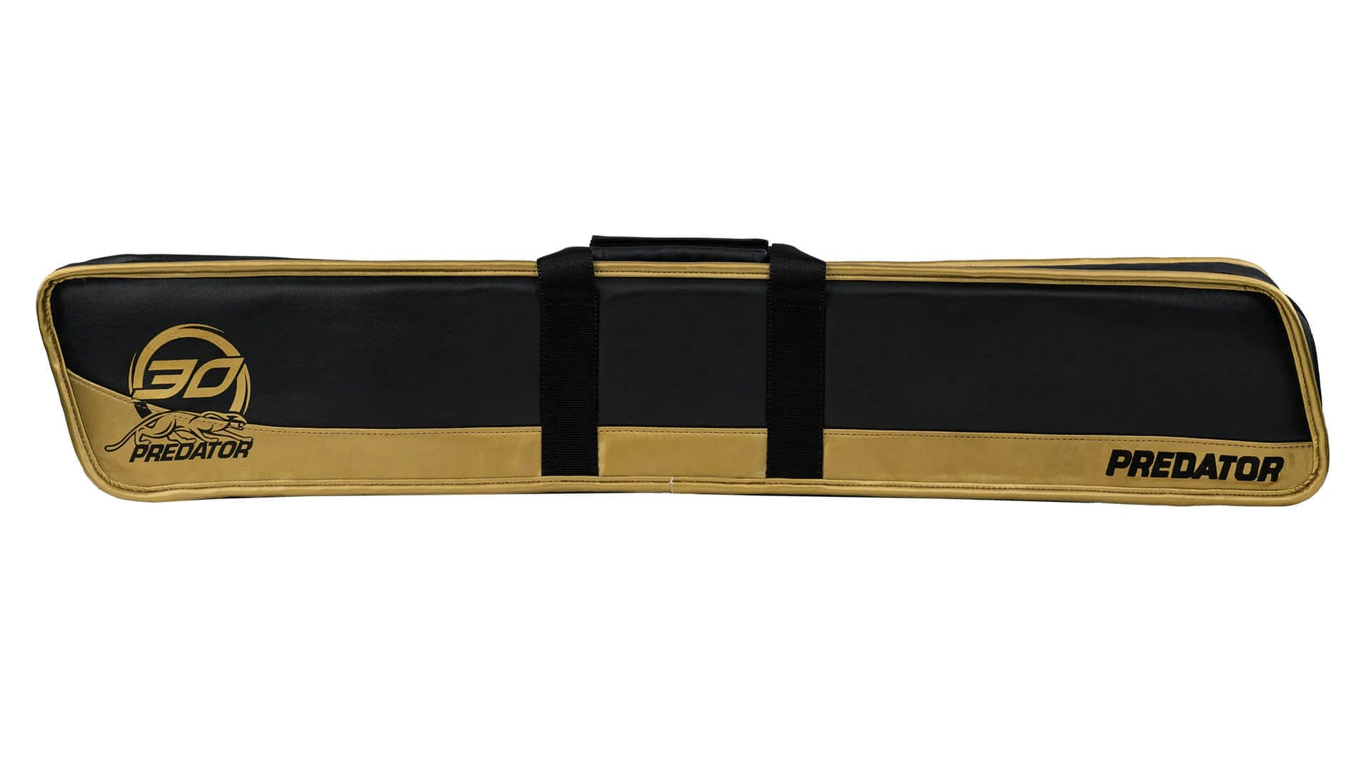 Predator Roadline 30th Anniversary Black/Gold Soft Cue Case - 4 Butts x 8 Shafts