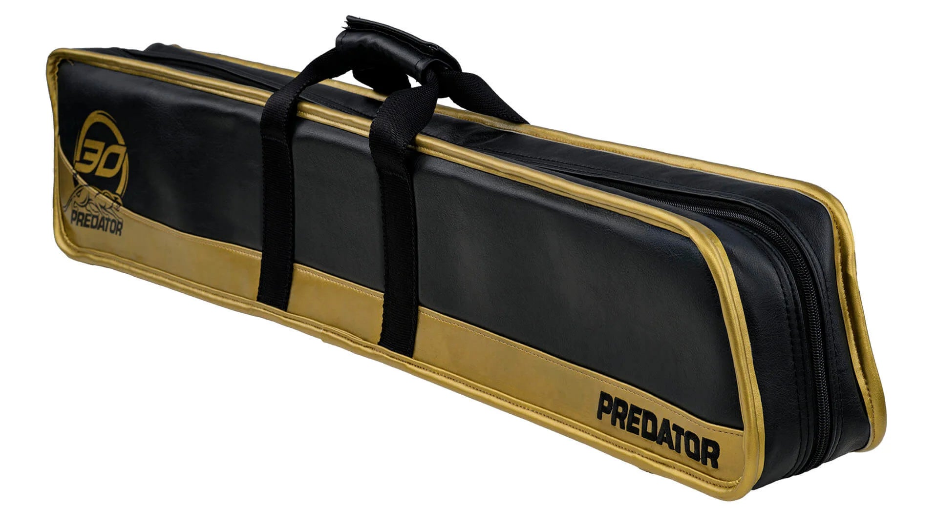 Predator Roadline 30th Anniversary Black/Gold Soft Cue Case - 4 Butts x 8 Shafts