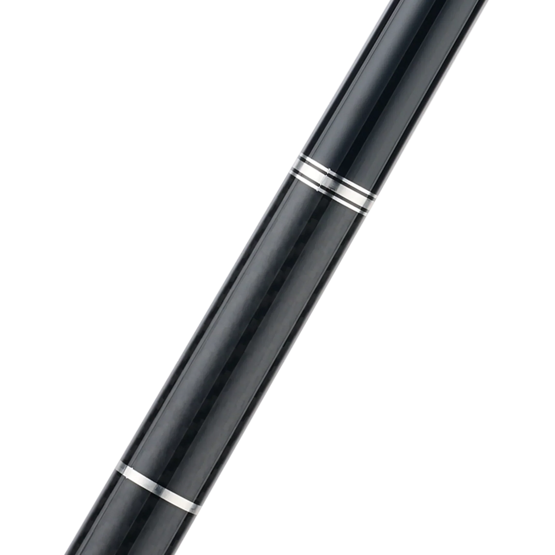 Poison Maelith Pool Cue with Carbon Fiber Shaft - Black/Black - Vinyl Wrap Finish