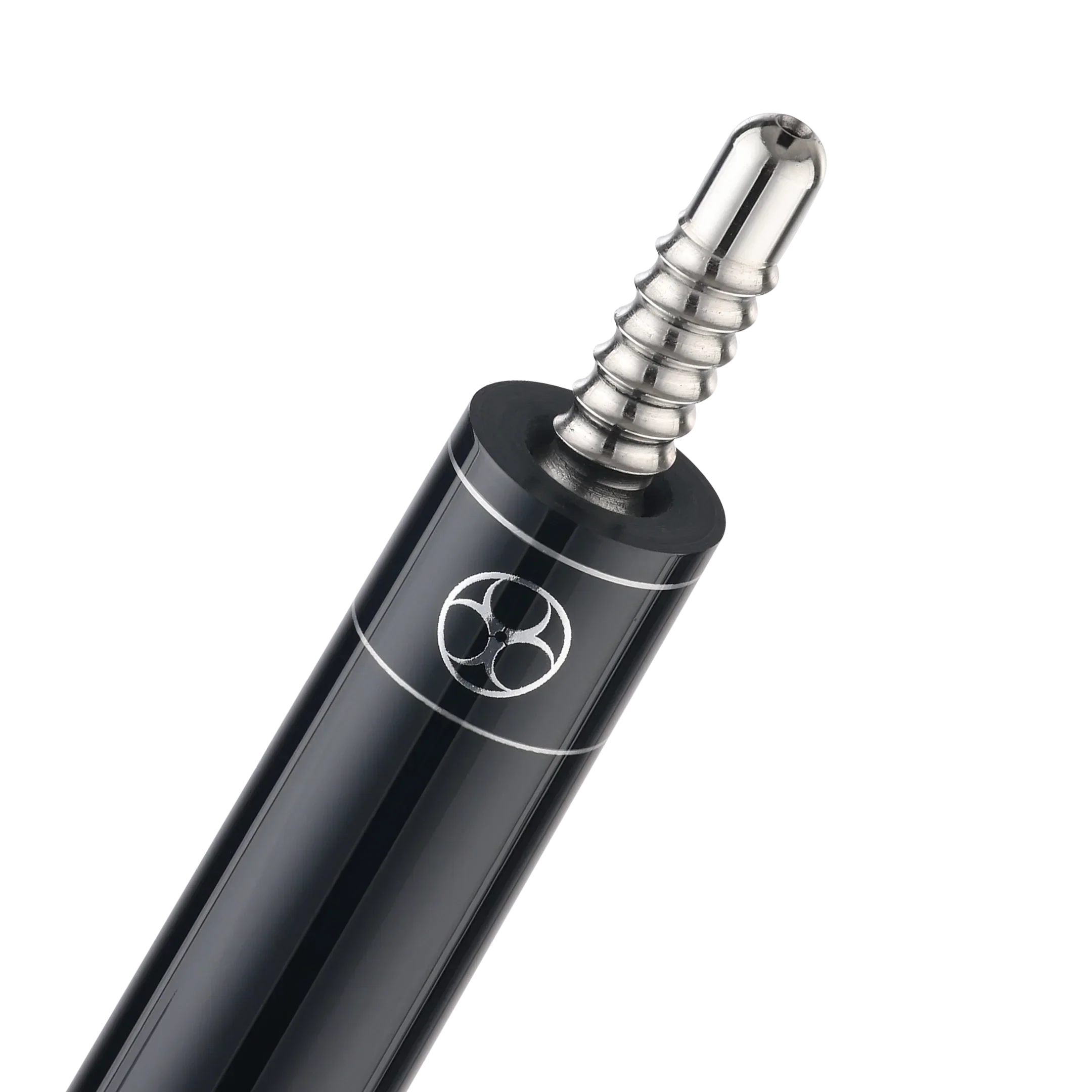 Poison Maelith Pool Cue with Carbon Fiber Shaft - Black/Red - No Wrap