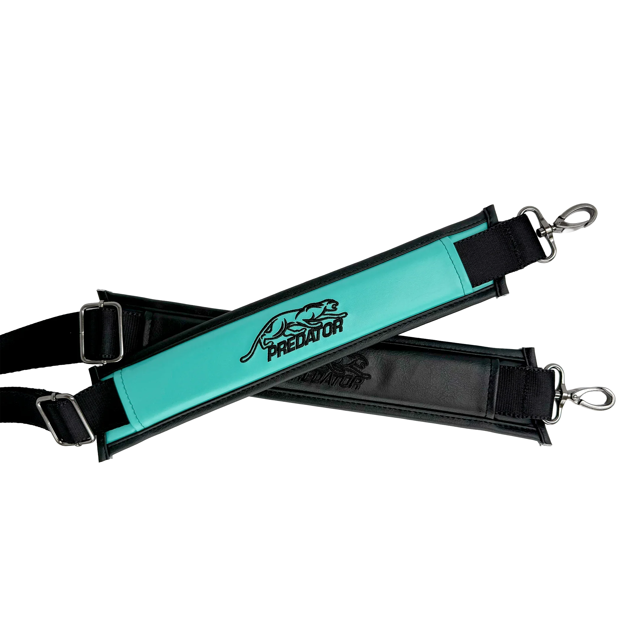 Predator Roadline Soft Pool Cue Case with Double Straps - Teal - 4 Butts 8 Shafts