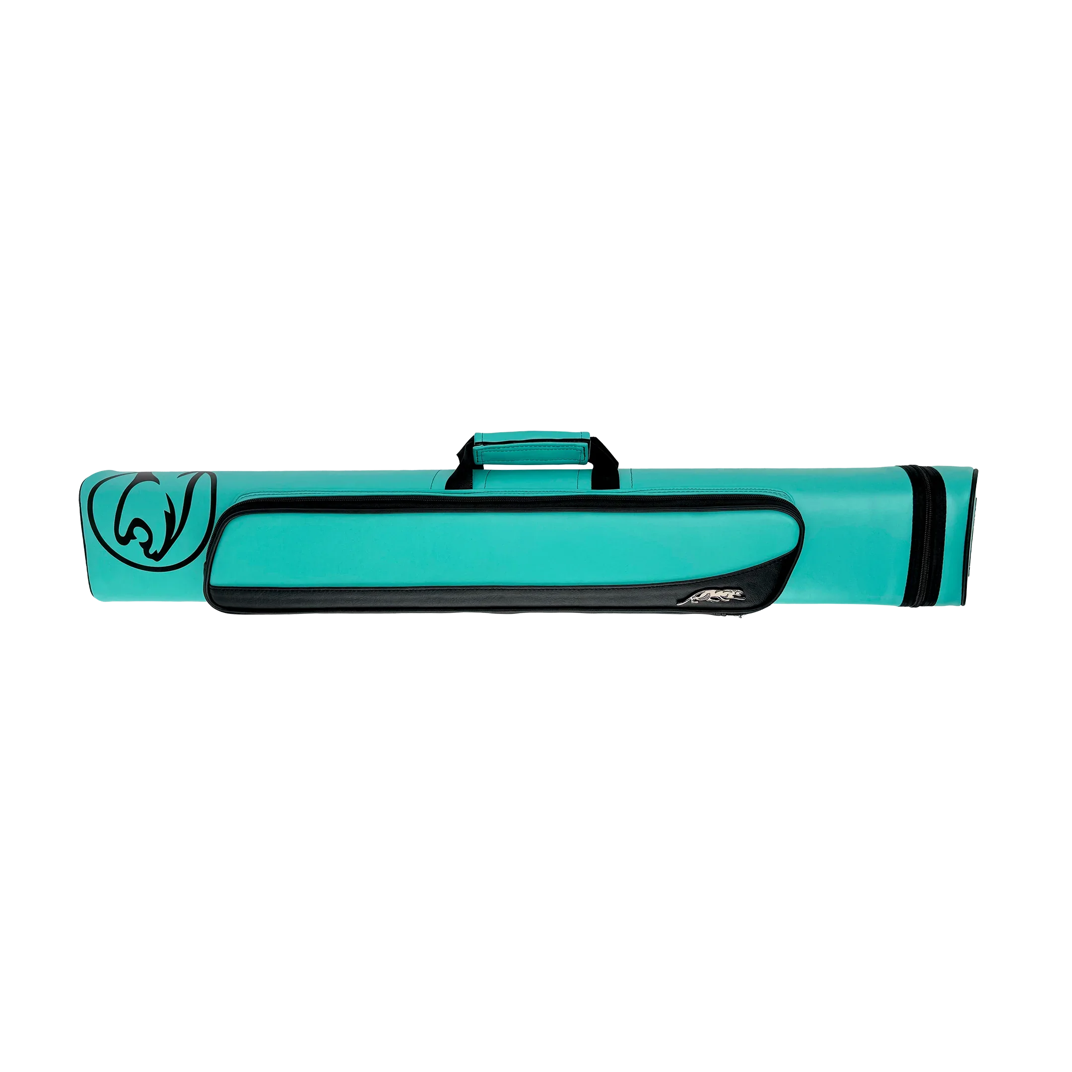 Predator Roadline Hard Pool Cue Case with Double Straps - Teal - 3 Butts 5 Shafts