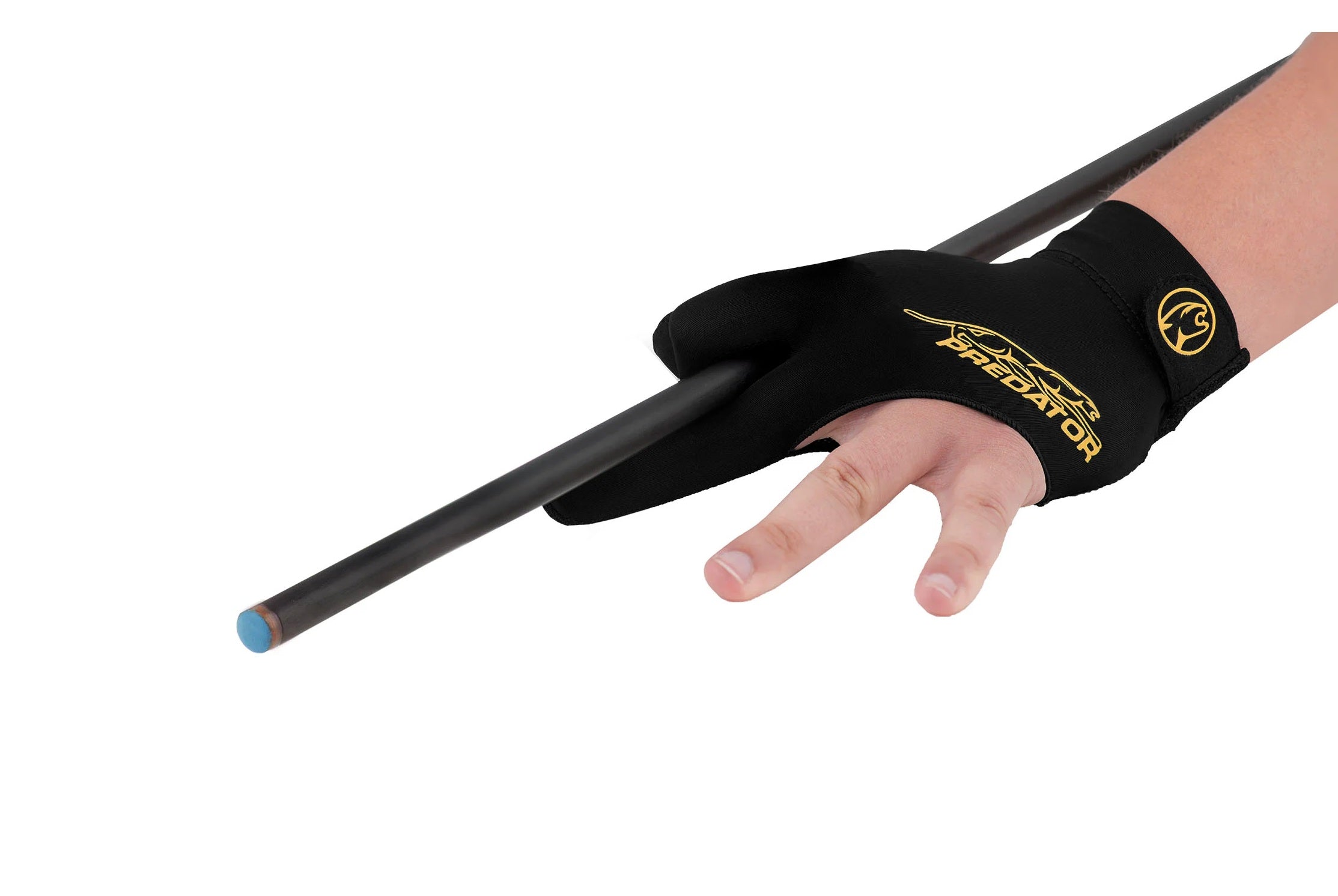 Predator Second Skin BLK/YEL Glove with Closed Fingers LH