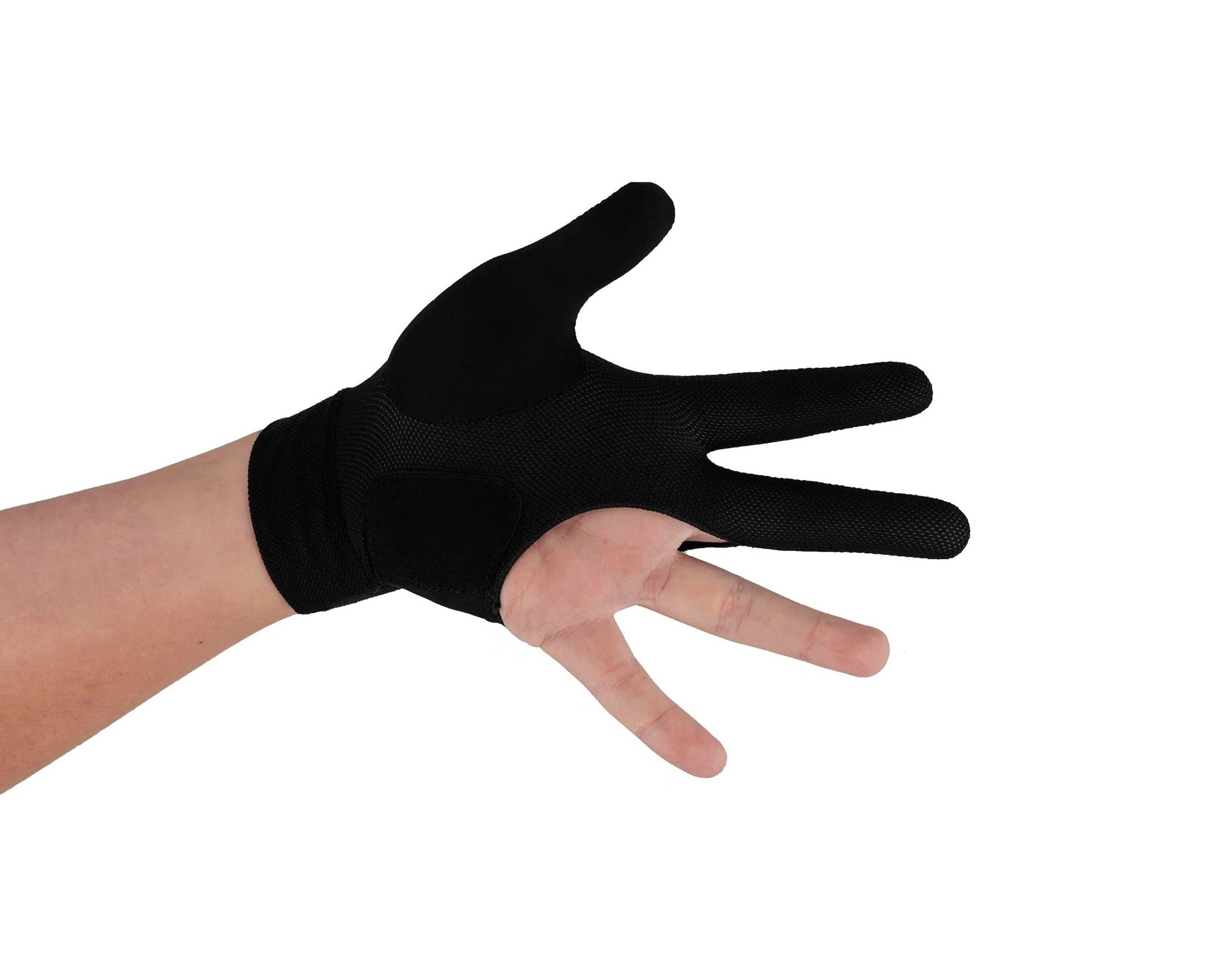 Predator Second Skin BLK/YEL Glove with Closed Fingers LH