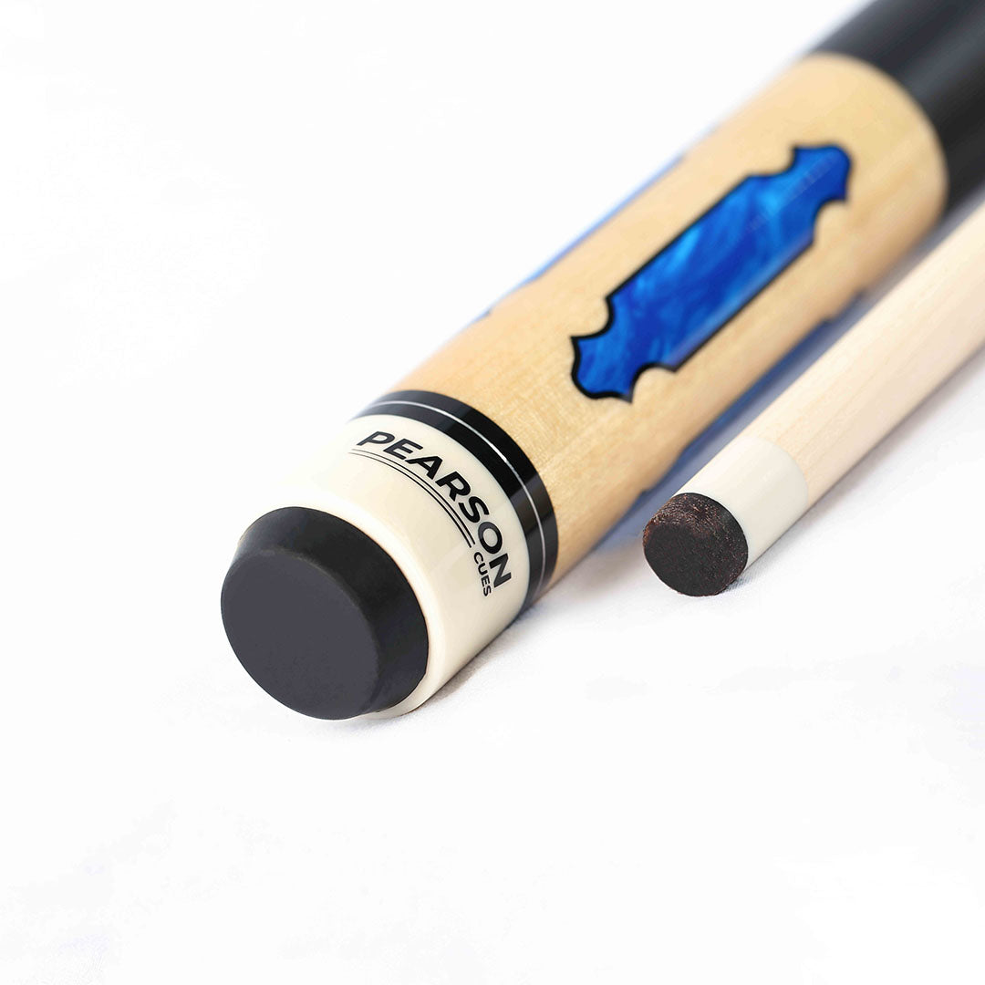 Pearson League Cue Blue