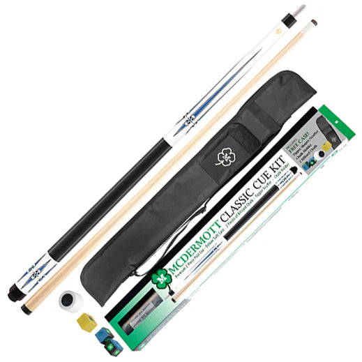 McDermott Classic Cue Kit (White)