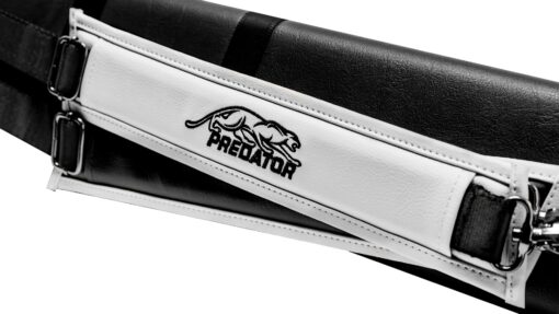 Predator Roadline Black/White Hard Pool Cue Case - 3 Butts x 5 Shafts